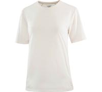 Salomon - T-shirt morbido e traspirante - Shakeout Core SS Tee W Whisper White per Donne - Taglia L - Beige