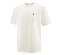 Salomon, ,Tops ,Uomo ,Bianco ,M T-Shirt con logo rotondo