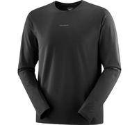 SALOMON Trackline Ls Tee - Uomo - Nero - Taglia M- modello 2026