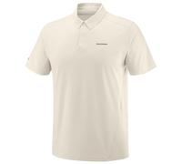 Salomon - Trackline SS Tee - Trackline Polo M Rainy Day per Uomo - Taglia XL - Beige Beige XL