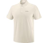Salomon - Trackline SS Tee - Trackline Polo M Rainy Day per Uomo - Taglia XL - Beige Beige XL