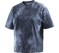 Salomon - Trackline SS Tee - Trackline Ss Tee W Blue Nights/Blue Granite per Donne - Taglia L - Blu navy