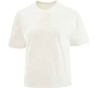 Salomon - T-shirt da escursionismo stretch in 4 direzioni - Trackline SS Tee W Whisper White per Donne - Taglia M - Bianco