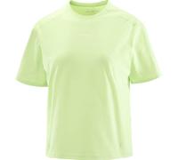 SALOMON Trackline Ss Tee W - Donna - Verde - Taglia S- modello 2026