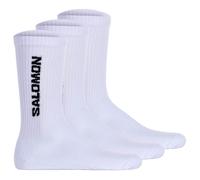 Salomon Unisex Calzini, 3er Pacco - Everyday Crew, Spugna, Stütz-zone, Logo