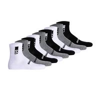 Salomon Unisex Quartersocken, 9er Pacco - Everyday Caviglia,Spugna,Stütz-zone