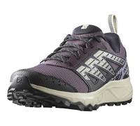 Salomon Wander Scarpe da Trail Running e Escursionismo da Donna, A prova di outdoor, Comfort e ammortizzazione, Tenuta del piede sicura, Moonscape/Black/Pastel Lilac, 39 1/3 EU