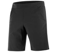 Salomon - Shorts da trekking - Wayfarer Ease Shorts M Deep Black per Uomo in Pelle - Taglia M - Nero