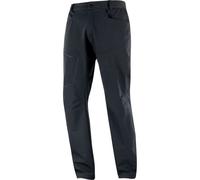 Salomon - Pantaloni da trekking - Wayfarer Warm Pants M Deep Black per Uomo in Softshell - Taglia 44 FR - Nero