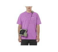 Salomon - T-shirt urbana in cotone biologico stretch e leggero - Wild Rays SS Tee M Iris Orchid per Uomo in Cotone - Taglia M - Bianco