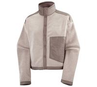 Salomon - Women's Chroma Fleece Cardigan - Pullover in pile L grigio