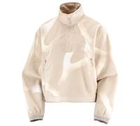 Salomon - Women's Chroma Fleece Crop Half Zip - Pullover in pile S beige