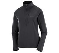 Salomon - Women's Essential Lightwarm Half Zip - Pullover in pile XL grigio
