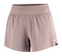 Salomon - Women's Sense Aero Stow 4 Shorts - Pantaloncini da running L marrone