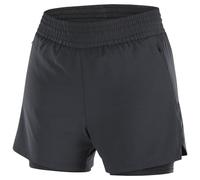 Salomon shkout core 4in black women s 2 in 1 shorts