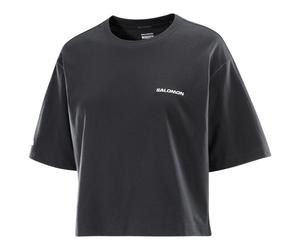 Salomon - Women's Short S/S Tee Relaxed - T-shirt S grigio