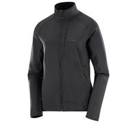 Salomon - Pile stretch e leggero - Sntial Lightwarm FZ W Deep Black per Donne - Taglia S - Nero