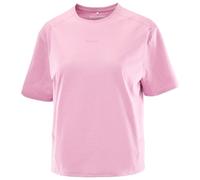 Salomon - Women's Trackline S/S Tee - Maglia funzionale L fuchsia