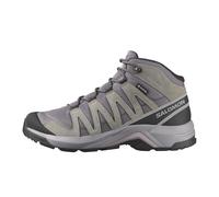 Salomon Donna X-Adventure Recon Mid Gore-Tex Scarpe da Trekking, per Il Comfort, Escursioni e Corsa Trail, Excalibur Gull Nirvana, 44 EU