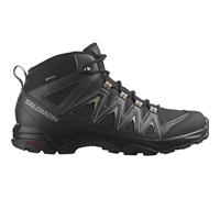 Salomon X Braze Mid Gore-Tex Scarpe Impermeabili Escursionismo da Uomo, Caratteristiche a prova di trekking, Design atletico, Versatilità, Black/Phantom/Vintage Khaki, 49 1/3 EU
