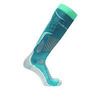 Salomon X PRO LC1250400 1 Paio di Calzettoni, Unisex, Poliamide/Polipropilene, Blu/Grigio (Tile Blue/Light Grey), Taglia S (36-38)