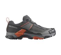 Salomon X Ultra 5 GTX M - scarpe trekking - uomo 11,5 UK Grey/Orange man Pfc-Free,Gore-Tex,Ortholite