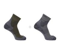 Salomon - X Ultra Access Quarter 2-Pack - Calze da trekking EU 39-41 grigio