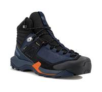 Salomon - Scarpe da trekking in GORE-TEX - X Ultra Alpine Mid GTX Blue Nights/Black/Red Orange per Uomo - Taglia 11 UK - Marrone Marrone 11 UK