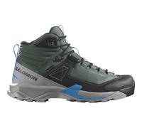 Salomon - Scarpe trekking uomo in GORE-TEX - X Ultra Alpine Mid GTX M Urban Chic / Black / Transcend Blue per Uomo - Taglia 9,5 UK - Grigio