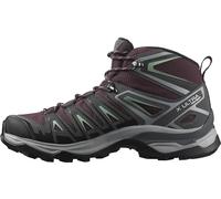 SALOMON X Ultra Pioneer Mid Gore-tex, Scarpe da Escursionismo Donna, Winetasting Magnet Granite Green, 40 EU