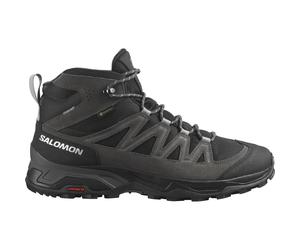Salomon X Ward Leather Mid GTX Phantom/ Black/ Magnet 46 Nero
