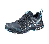 SALOMON XA Pro 3D Gore-Tex Scarpe Impermeabili da Trail Running e Escursionismo da Uomo, Stabilità, Aderenza, Protezione a lungo termine, Navy Blazer Hawaiian Ocean Dawn Blue, 40 2/3 EU