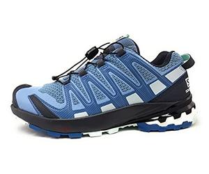 Salomon XA PRO 3D v8 W Scarpe con telaio 3D Advanced per Trail Running, Donna, Ashley Blue/Ebony/Opal Blue, 36 EU