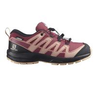 Salomon Xa Pro V8 Cswp J Earth Red/black/almond Cream 22 - Scarpa trail - Rosa/viola [Taglia : 32]