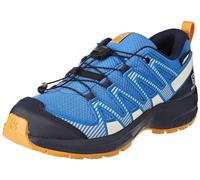 Salomon XA PRO V8 CSWP J, Scarpe da Trail Running Unisex - Bambini e Ragazzi, Palace Blue Navy Blazer Butterscotch, 33 EU