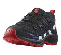 Salomon XA PRO V8, Scarpe da Corsa Unisex - Bambini e Ragazzi, Black Lapis Blue Fiery Red, 35 EU