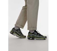 Salomon - XT-6 Skyline - Sneakers nere, blu marittimo e verde acceso-Nero 47 1/3