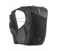 Salomon - Zaino da trail/running - Active Skin 12 Set Black/Metal - Taglia M - Nero