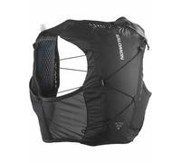 Salomon Active Skin 4 Set, zaino da corsa, nero S Black/Metal