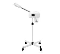 Salon Ozone Vapore Viso Professional, Ozono Vaporizzatore Viso per Trattamenti Visi, Apparecchio Cosmetico a Vapore con Lampade a LED per Spa, Salone di Bellezza e Uso Domestico