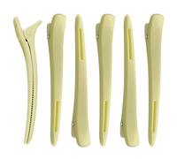 Salon Sectioning Mlamps - Grip Professional for Styling | Pack of 6 Clip Accessories with Secure Hold & Easy Handling for Curly Hair, Straight, Beauty School and Travel Kits