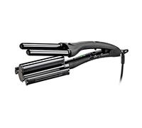 Salon Studio Professional - MyWaves Piastra Triferro Professionale Per Capelli Ondulati - Piastra in Ceramica per Onde Definite o Morbide - Temperatura Regolabile da 80° a 230°