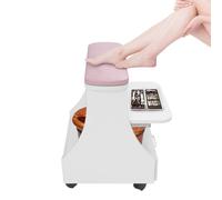 Salon Trolley con cuscino, carrello portaoggetti a 3 livelli, per manicure e pedicure, carrello trolley per pedicure, accessori da salone, fino a 50 g, 52 x 41 x 55 cm (rosa)