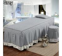 Salone Bellezza Massaggio Letto Cover Trapuntato Tavolo Gonna Lenzuola Viso Buco