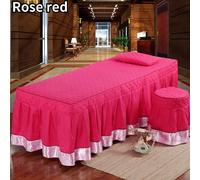 Salone Bellezza Massaggio Letto Cover Trapuntato Tavolo Gonna Lenzuola Viso Buco