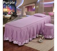 Salone Bellezza Massaggio Letto Cover Trapuntato Tavolo Gonna Lenzuola Viso Buco