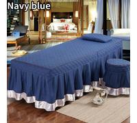 Salone Bellezza Massaggio Letto Cover Trapuntato Tavolo Gonna Lenzuola Viso Buco