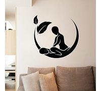 Salone Di Massaggi Spa Adesivi Murali Decalcomanie Della Parete Di Salute Di Bellezza Ragazza Decorazione Della Stanza Camera Da Letto Wall Art Murale Carta Da Parati Poster 42X40Cm