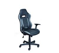 Salone Negozio Online Inter Link - Sedia da ufficio reclinabile e regolabile in altezza - Sedia girevole - Grigio - Myhomi