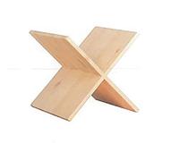 Kit croce portabottiglie per 12 bottiglie cm 32x33x32 h per cubo